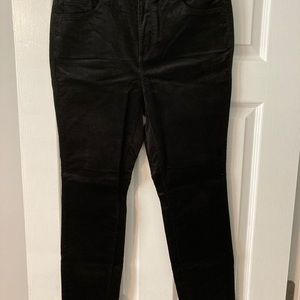 Loft curvy high waist skinny corduroy pants